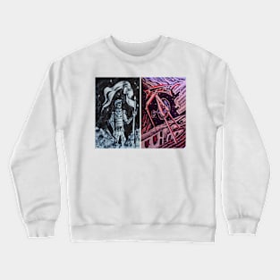 Ink Sketches - "The Guardian" and "The Future" Crewneck Sweatshirt